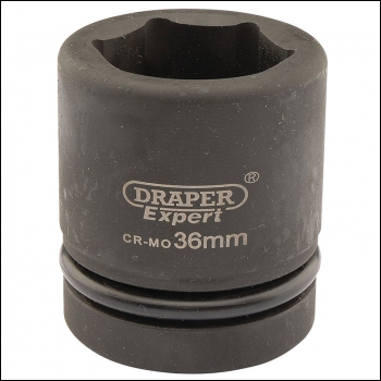 Draper 425-MM Draper Expert HI-TORQ® 6 Point Impact Socket, 1 inch  Sq. Dr., 36mm - Code: 05116 - Pack Qty 1