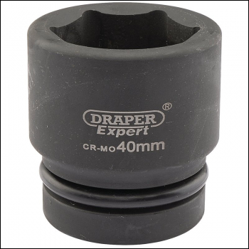 Draper 425-MM Draper Hi-TORQ® Impact Socket, 1 inch  Sq. Dr., 40mm - Code: 05120 - Pack Qty 1