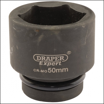 Draper 425-MM Draper Expert HI-TORQ® 6 Point Impact Socket, 1 inch  Sq. Dr., 50mm - Code: 05125 - Pack Qty 1