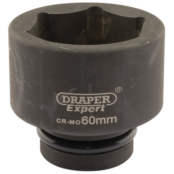 Draper 425-MM Draper Hi-TORQ® Impact Socket, 1 inch  Sq. Dr., 60mm - Code: 05129 - Pack Qty 1