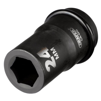Draper 425D-MM Draper HI-TORQ® 6 Point Deep Impact Socket, 1 inch  Sq. Dr., 24mm - Code: 05139 - Pack Qty 1