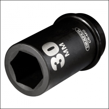 Draper 425D-MM Draper Hi-TORQ® Deep Impact Socket, 1 inch  Sq. Dr., 30mm - Code: 05145 - Pack Qty 1