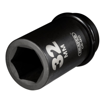 Draper 425D-MM Draper Hi-TORQ® Deep Impact Socket, 1 inch  Sq. Dr., 32mm - Code: 05146 - Pack Qty 1