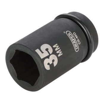Draper 425D-MM Draper HI-TORQ® 6 Point Deep Impact Socket, 1 inch  Sq. Dr., 35mm - Code: 05149 - Pack Qty 1