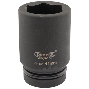 Draper 425D-MM Draper Expert HI-TORQ® 6 Point Deep Impact Socket, 1 inch  Sq. Dr., 41mm - Code: 05152 - Pack Qty 1