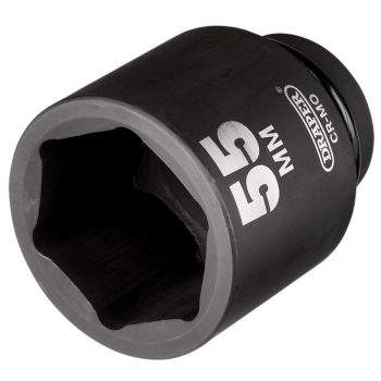 Draper 425D-MM Draper Expert HI-TORQ® 6 Point Deep Impact Socket, 1 inch  Sq. Dr., 55mm - Code: 05156 - Pack Qty 1