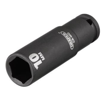 Draper 406D-MM Draper HI-TORQ® 6 Point Deep Impact Socket, 1/4 inch  Sq. Dr., 10mm - Code: 05188 - Pack Qty 1