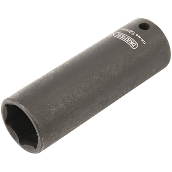 Draper 406D-MM Draper Expert HI-TORQ® 6 Point Deep Impact Socket, 1/4 inch  Sq. Dr., 12mm - Code: 05190 - Pack Qty 1