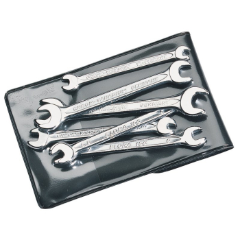 Draper 156 /6/M 4-11 Midget Metric Open End Spanner Set (6 Piece) - Code: 05202 - Pack Qty 1