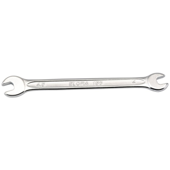 Draper 156-4x4,5 Elora Midget Metric Double Open End Spanner, 4 x 4.5mm - Code: 05343 - Pack Qty 1