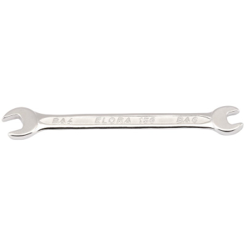 Draper 156-4x6 Elora Midget Metric Double Open End Spanner, 4 x 6mm - Code: 05377 - Pack Qty 1
