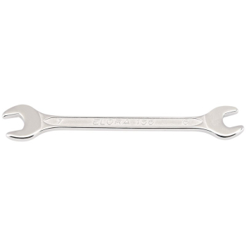 Draper 156-6x7 Elora Midget Metric Double Open End Spanner, 6 x 7mm - Code: 05385 - Pack Qty 1