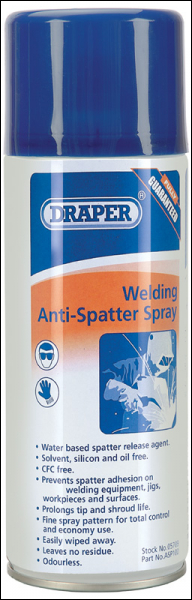 DRAPER Anti-Spatter Welding Spray (400ml) - Pack Qty 1 - Code: 05709