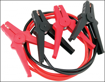 DRAPER 1.8m x 8mm² Battery Booster Cables - Pack Qty 1 - Code: 06071