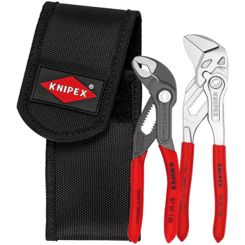 Draper 00 20 72 V01 KNIPEX 00 20 72 V01 Mini Pliers Set In Belt Tool Pouch - Code: 06076 - Pack Qty 1