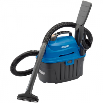 Draper WDV10 Wet and Dry Vacuum Cleaner, 10L, 1000W - Code: 06489 - Pack Qty 1