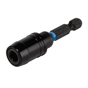 Draper IMH/QR Draper Expert Quick-Release Impact Bit Holder, 60mm, 1/4 inch  Hex - Code: 06726 - Pack Qty 1