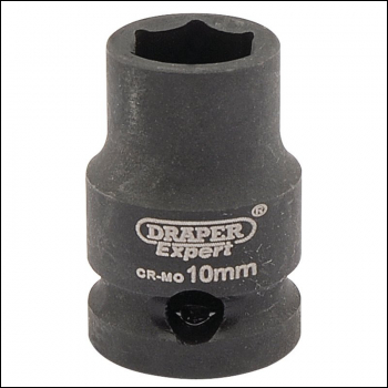 Draper 409-MM Draper Expert HI-TORQ® 6 Point Impact Socket, 3/8 inch  Sq. Dr., 10mm - Code: 06869 - Pack Qty 1