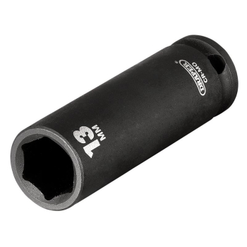 Draper 409D-MM Draper HI-TORQ® 6 Point Deep Impact Socket, 3/8 inch  Sq. Dr., 13mm - Code: 06886 - Pack Qty 1