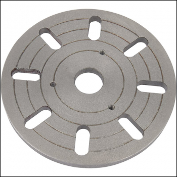 Draper LATHE300-02 Face Plate for use with Stock No. 33893 - Code: 06901 - Pack Qty 1