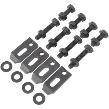 Draper LATHE300-03 Clamping Kit for Face Plate for use with Stock No. 06901 and 33893 (16 Piece) - Code: 06902 - Pack Qty 1