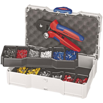 Draper 97 90 09 KNIPEX 97 90 09 Crimp Assortment for Wire Ferrules, 9 Parts, 265mm - Code: 06927 - Pack Qty 1