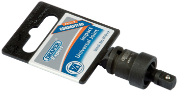 Draper 807 Impact Universal Joint, 1/4 inch  Sq. Dr. - Code: 07019 - Pack Qty 1