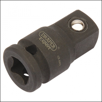 Draper 806 Expert Impact Socket Converter, 1/4 inch (F) x 3/8 inch (M) - Code: 07021 - Pack Qty 1