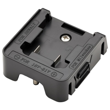 Draper A24WHAC/DCWLBA1 Draper Expert 24W AC/DC Hybrid Work Light Power Tool Battery Adaptor Compatible with Dewalt® and Milwaukee® for Stock No. 04673 - Code: 07069 - Pack Qty 1