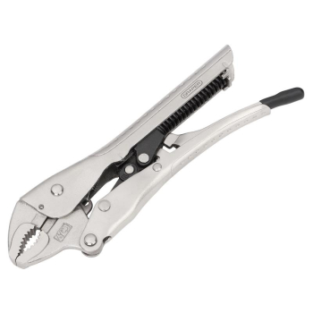 Draper LP-D/CJALP-175 Curved Jaw Auto Locking Pliers, 175mm - Code: 07101 - Pack Qty 1