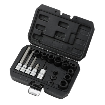 Draper BCSS-17PC Brake Caliper Socket and Bit Set (17 Piece) - Code: 07114 - Pack Qty 1