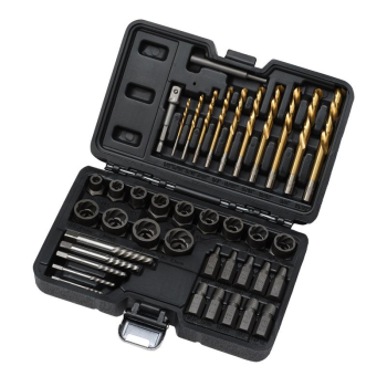 Draper BSS-40PC Bolt Nut Stud Screw Extractor Set (40 Piece) - Code: 07120 - Pack Qty 1
