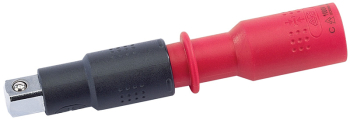 Draper H-EXT-VDE Expert 125mm 1/2 inch  Sq. Dr. VDE Approved Fully Insulated Extension Bar - Code: 07244 - Pack Qty 1