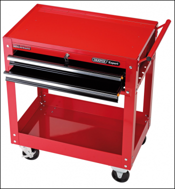Draper TT2DB Draper Expert 2 Tier Tool Trolley with Two Drawers - Code: 07635 - Pack Qty 1