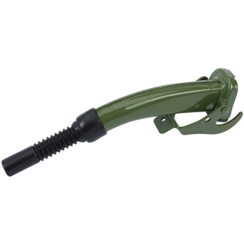 Draper SFC-SP-GREEN/C Green Steel Spout for 10/20L Fuel Cans - Code: 07826 - Pack Qty 1