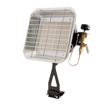 Draper PSH-RAD15 Bottle-Mounted Propane Space Heater, 15,354 BTU/4.5kW - Code: 07866 - Pack Qty 1