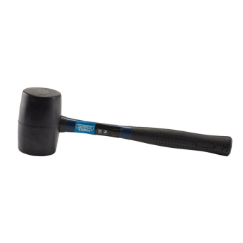 Draper RM450FG/SP. Rubber Mallet with Fibreglass Shaft, 450g/16oz - Code: 08017 - Pack Qty 1