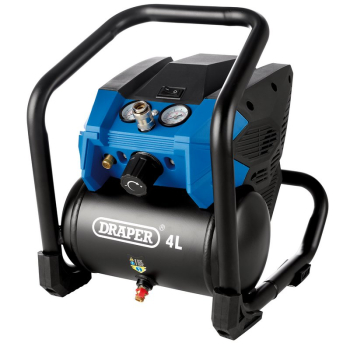 Draper D20AC4L D20 20V Compressor, 4L (Sold Bare) - Code: 08093 - Pack Qty 1
