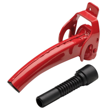 Draper SFC-SP-RED/C Red Steel Spout for 10/20L Fuel Cans - Code: 08115 - Pack Qty 1