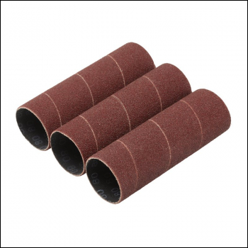 Draper SSAO4 Aluminium Oxide Sanding Sleeves, 38 x 115mm, 80 Grit (Pack of 3) - Code: 08404 - Pack Qty 1