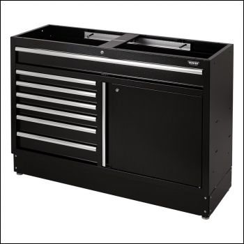 Draper MS400-7BU54 BUNKER® Modular Floor Cabinet, 7 Drawer, 1360mm - Code: 08437 - Pack Qty 1