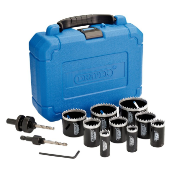 Draper HS/12B Draper Expert Cobalt Hole Saw Set (12 Piece) - Code: 08564 - Pack Qty 1