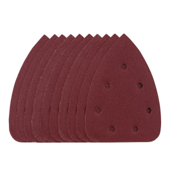 Draper SSD6 Detail Sanding Sheets with Hook and Loop, 140mm, 120 Grit, SSD6 (Pack of 10) - Code: 08619 - Pack Qty 1
