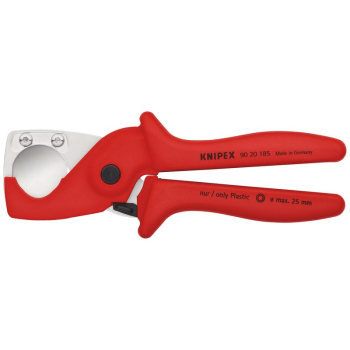 Draper 90 20 185 SB KNIPEX 90 20 185 SB PlastiCut® Cutter For Flexible Hoses and Plastic Conduit Pipes, 185mm - Code: 08643 - Pack Qty 1
