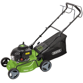 Draper LMP410SP Steel Deck Petrol Lawn Mower, 410mm, 132cc/3.3HP - Code: 08671 - Pack Qty 1