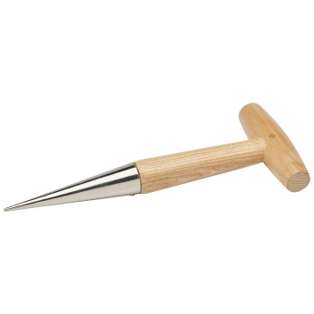 Draper DGHD Draper Heritage Stainless Steel Dibber with Ash Handle - Code: 08679 - Pack Qty 1