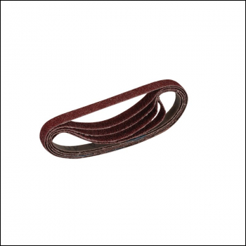 Draper SB10330 Cloth Sanding Belt, 10 x 330mm, 40 Grit (Pack of 5) - Code: 08682 - Pack Qty 1