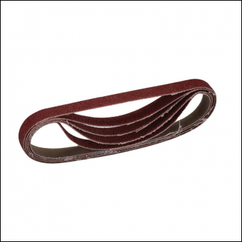 Draper SB10330 Cloth Sanding Belt, 10 x 330mm, 80 Grit (Pack of 5) - Code: 08683 - Pack Qty 1