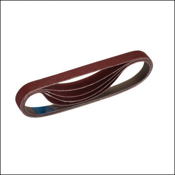 Draper SB10330 Cloth Sanding Belt, 10 x 330mm, 120 Grit (Pack of 5) - Code: 08684 - Pack Qty 1