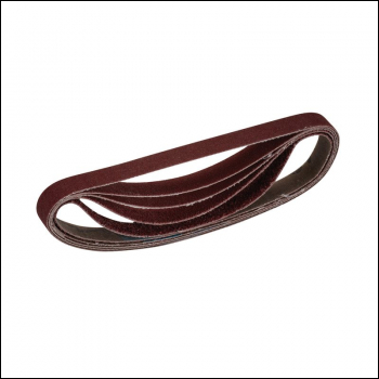 Draper SB10330 Cloth Sanding Belt, 10 x 330mm, Assorted Grit (Pack of 5) - Code: 08686 - Pack Qty 1